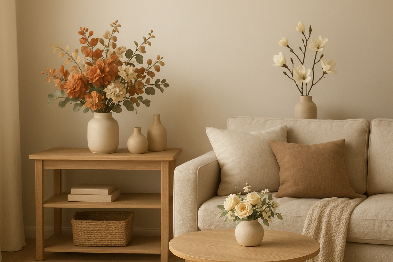 Bring lasting beauty into your home with Warmth & Willow’s luxury faux florals. Discover timeless, cozy décor that stays beautifully full all year round.