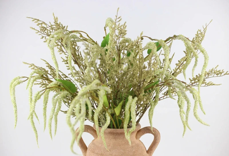 Rustic Wheeping Bouquet & Vase