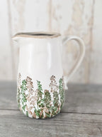 Rustic Floral Jug