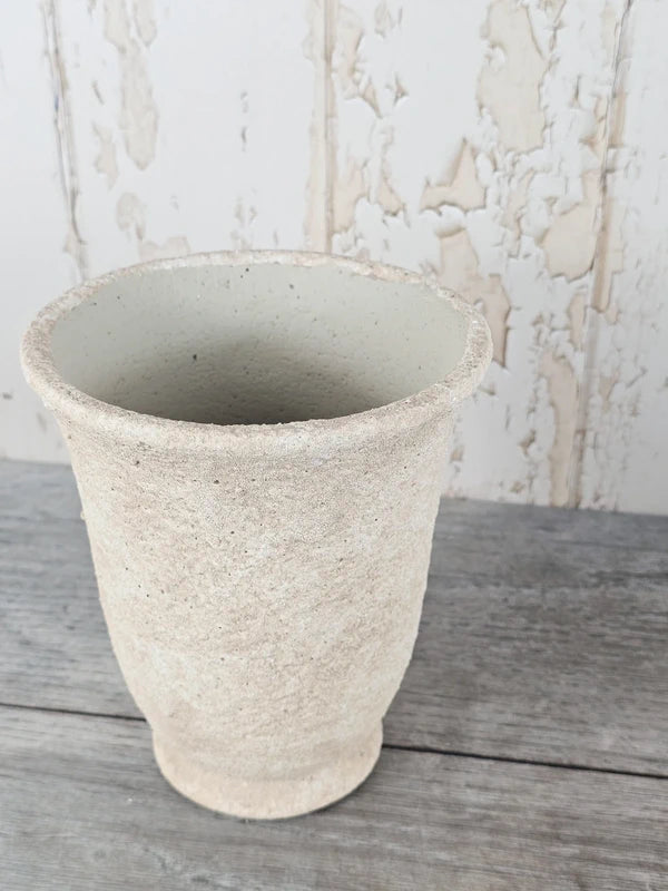 Neutral Stone Urn