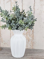 Green Berry & Bloom Vase