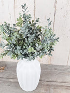 Green Berry & Bloom Vase