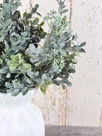 Green Berry & Bloom Vase