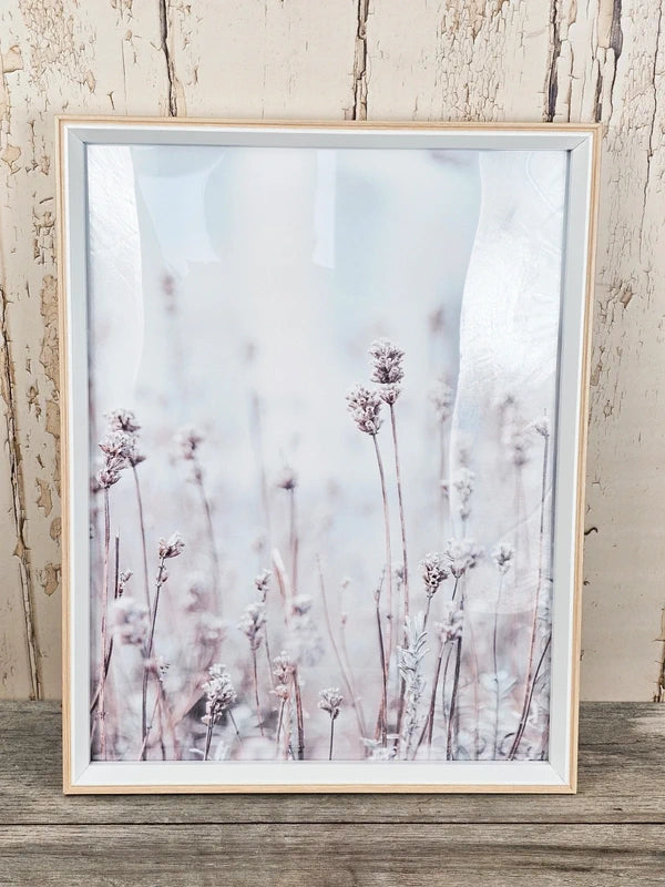 Frosted Stems Print & Frame
