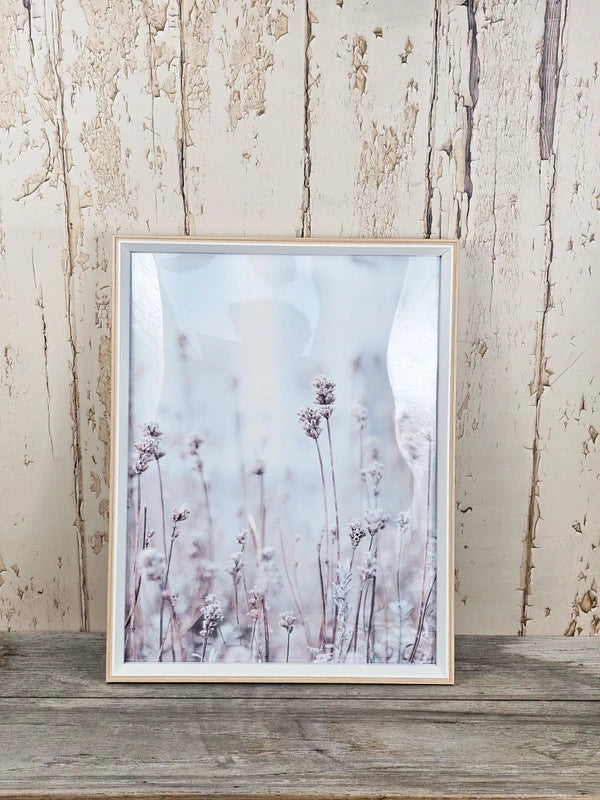 Frosted Stems Print & Frame