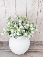 White Dusted Thistles