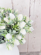 White Dusted Thistles