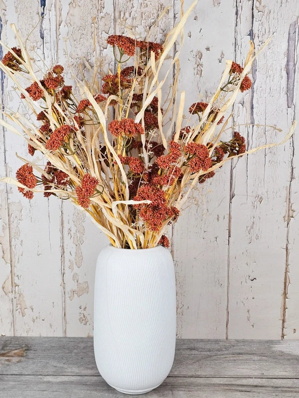 Orange Cluster & Grass Mix