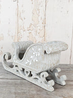Rustic Washed Sleigh