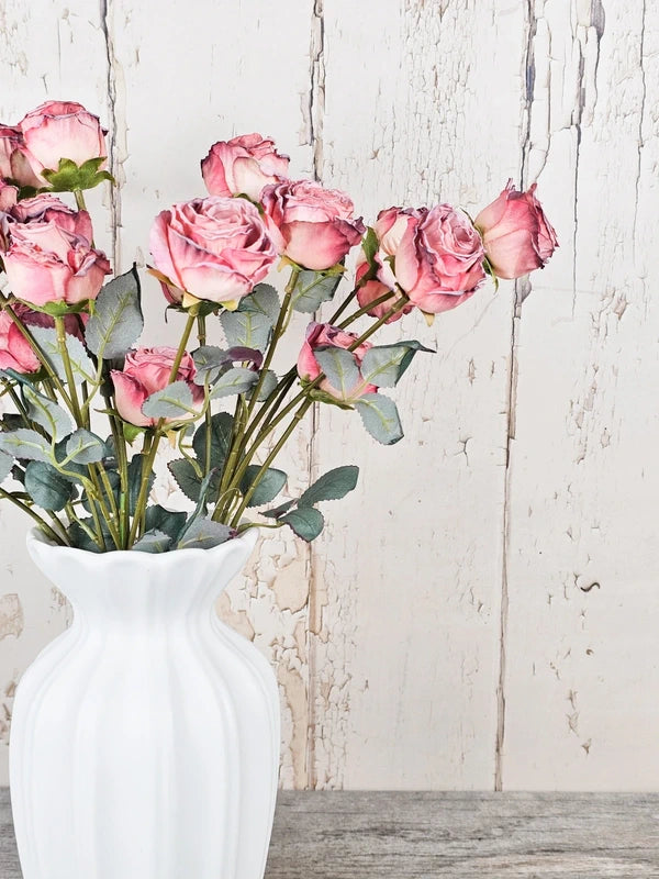 Vintage Rose & Bloom Vase