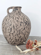 Brown Rustic Speckled Vase