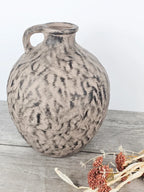 Brown Rustic Speckled Vase