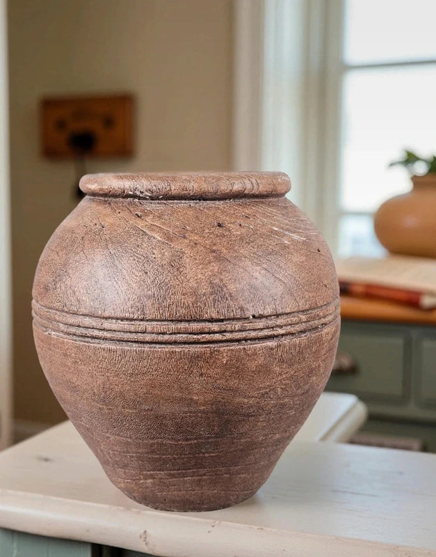 Rustic Brown Vase