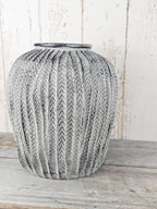 Chevron Vase