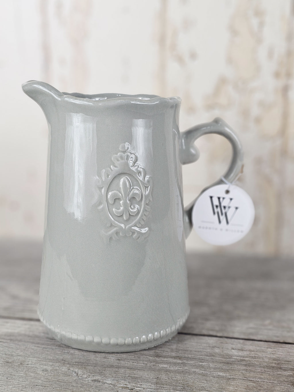 Fleur De Lis Jug