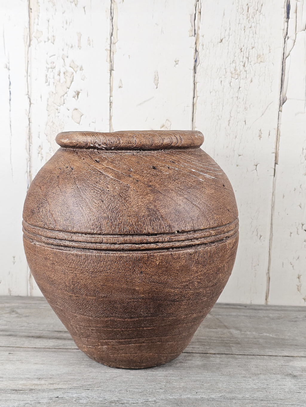 Rustic Brown Vase