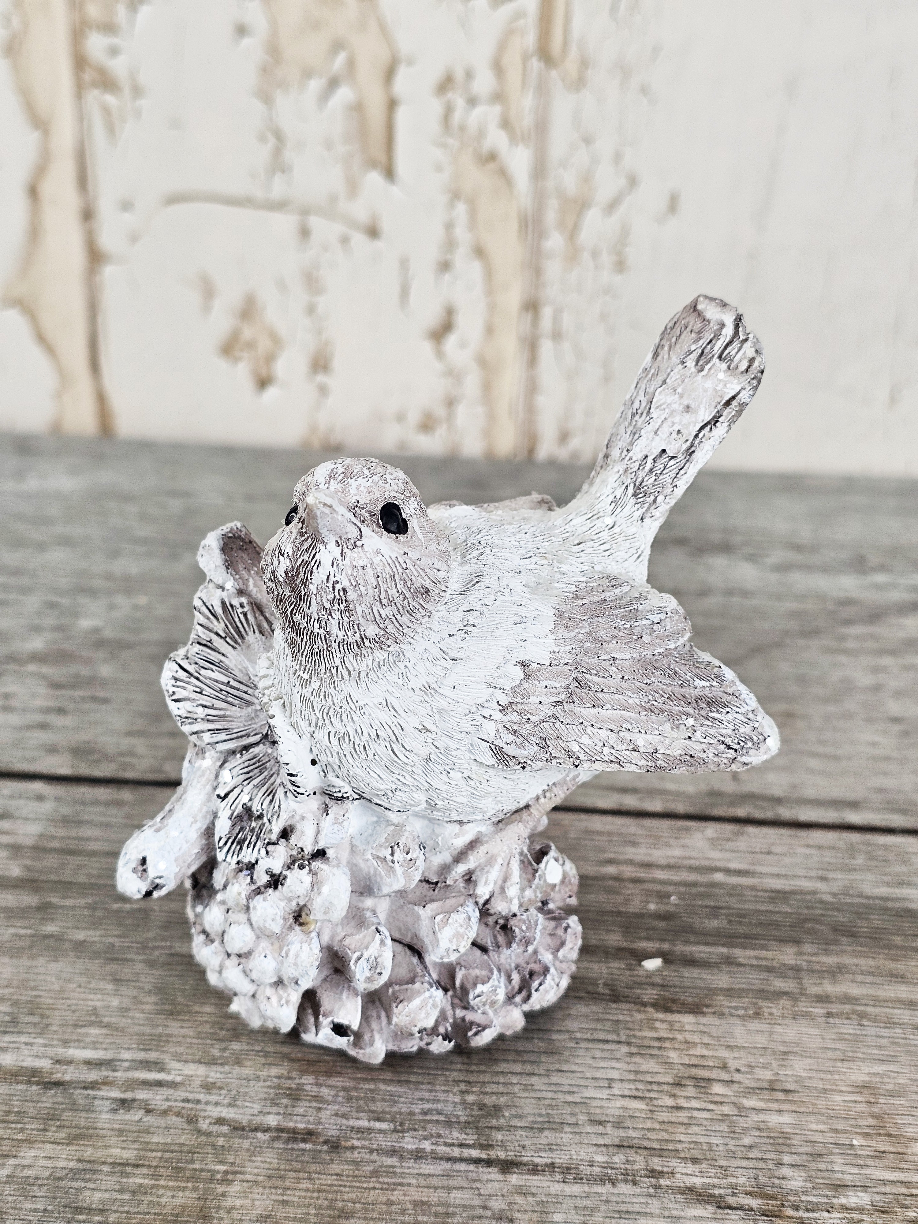 Set of 2 Stone Birds