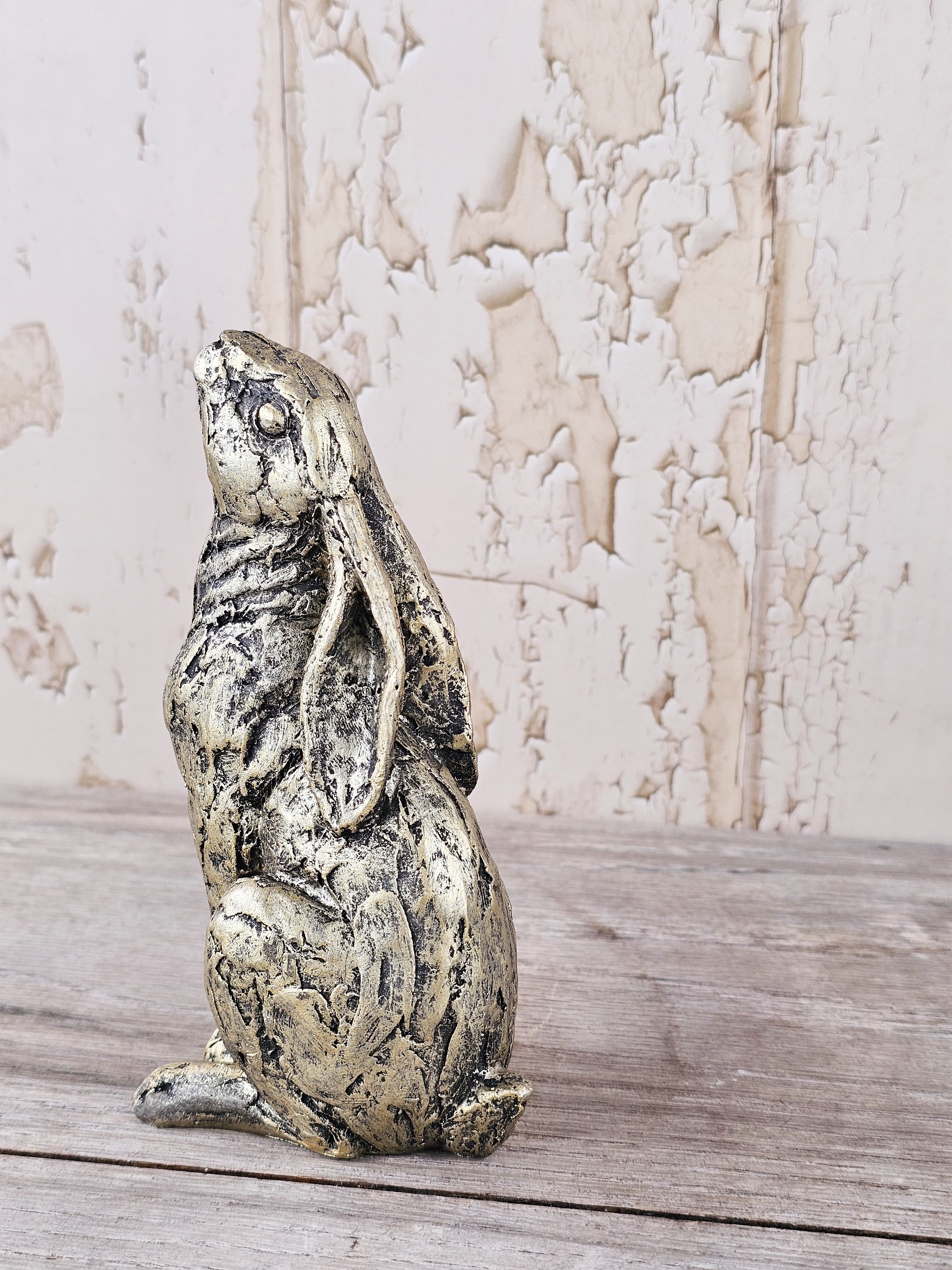 Bronze Sitting Hare