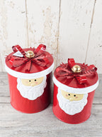 Set of Santa Tins