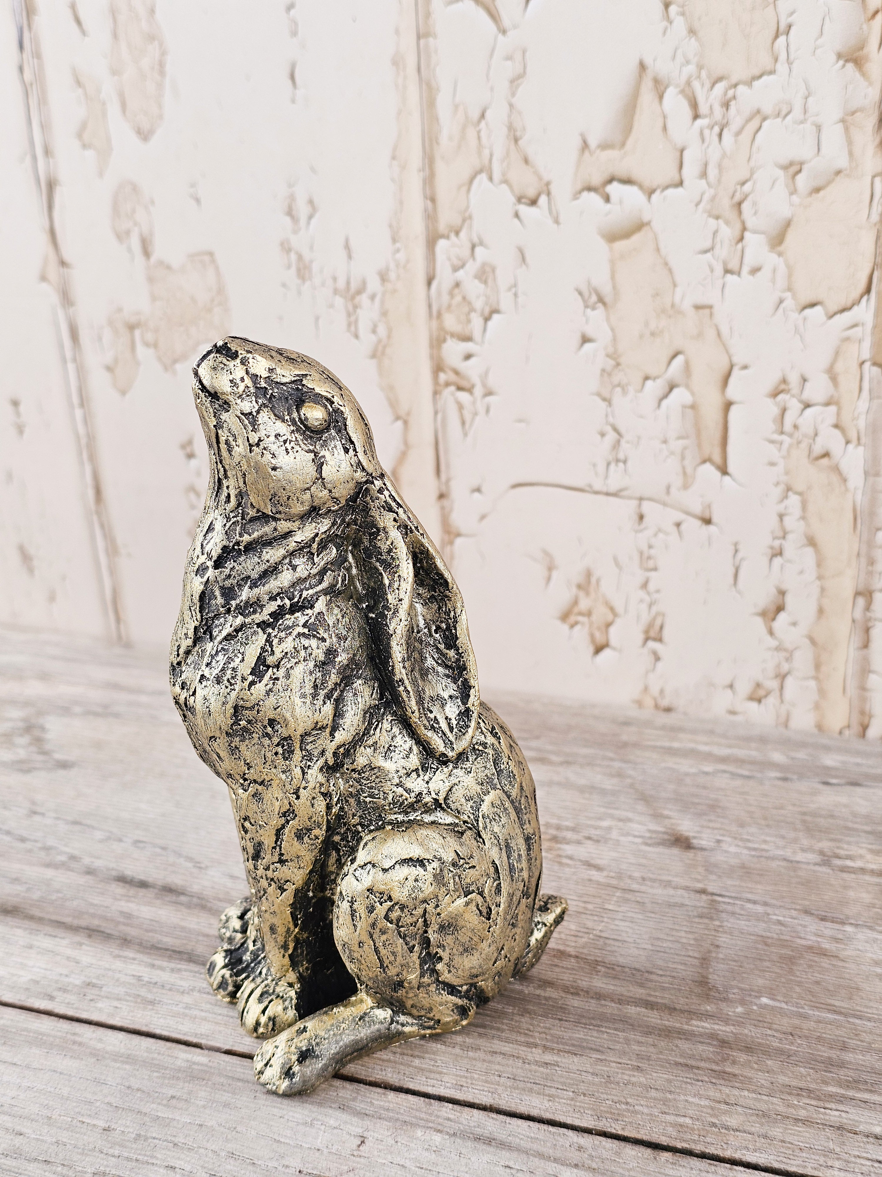 Bronze Sitting Hare