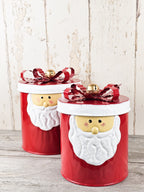 Set of Santa Tins
