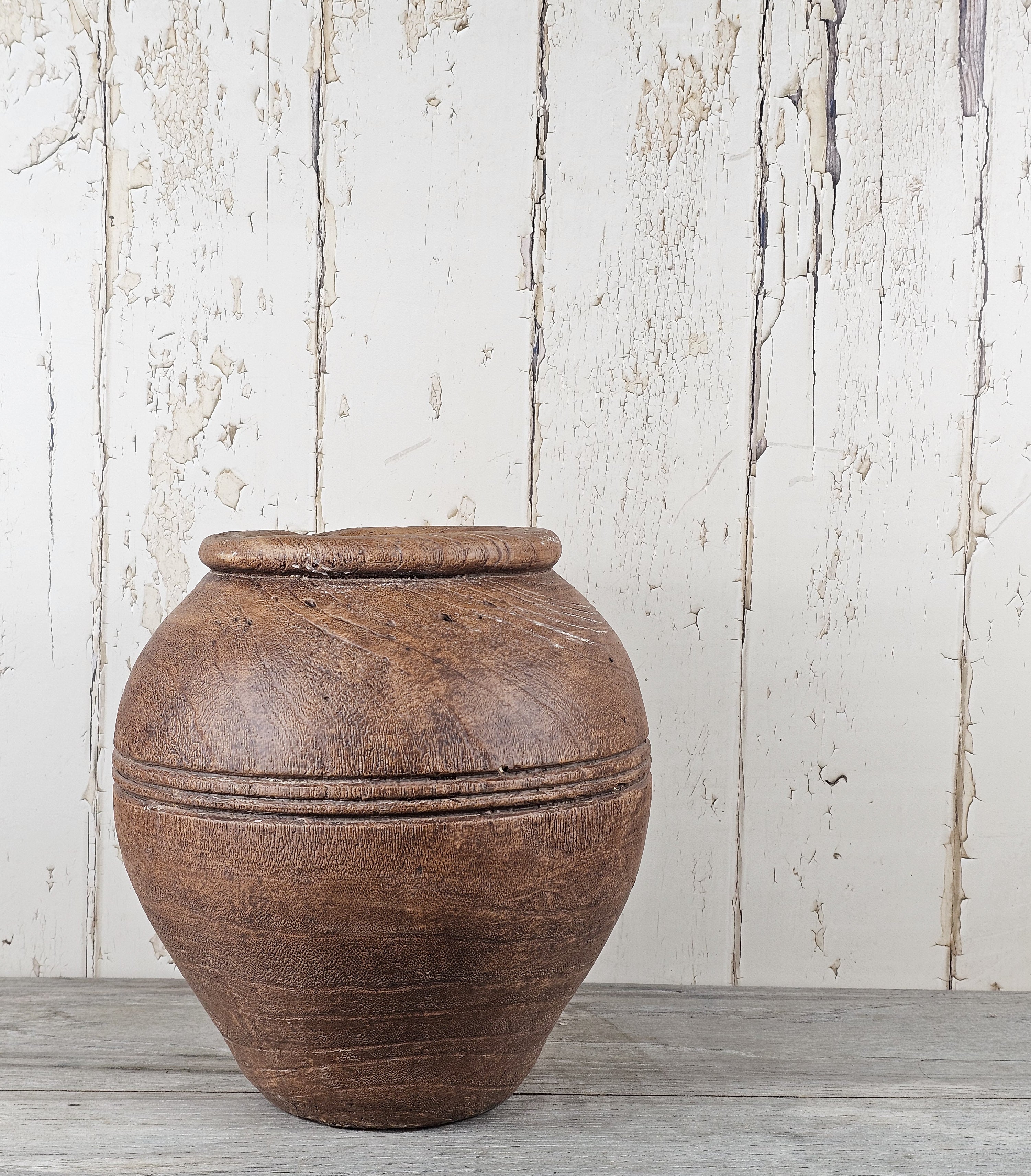 Rustic Brown Vase