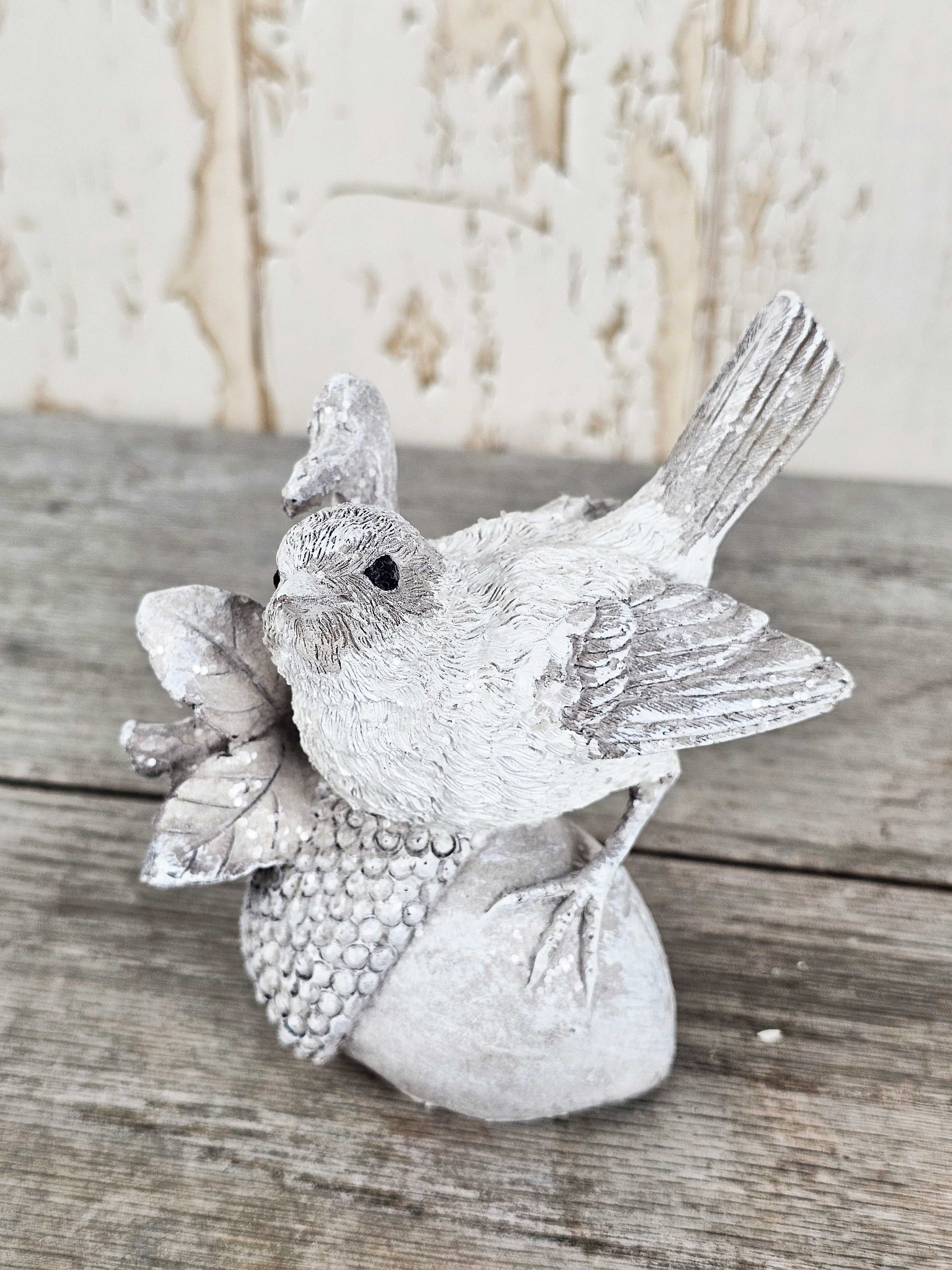 Set of 2 Stone Birds