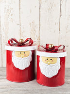 Set of Santa Tins