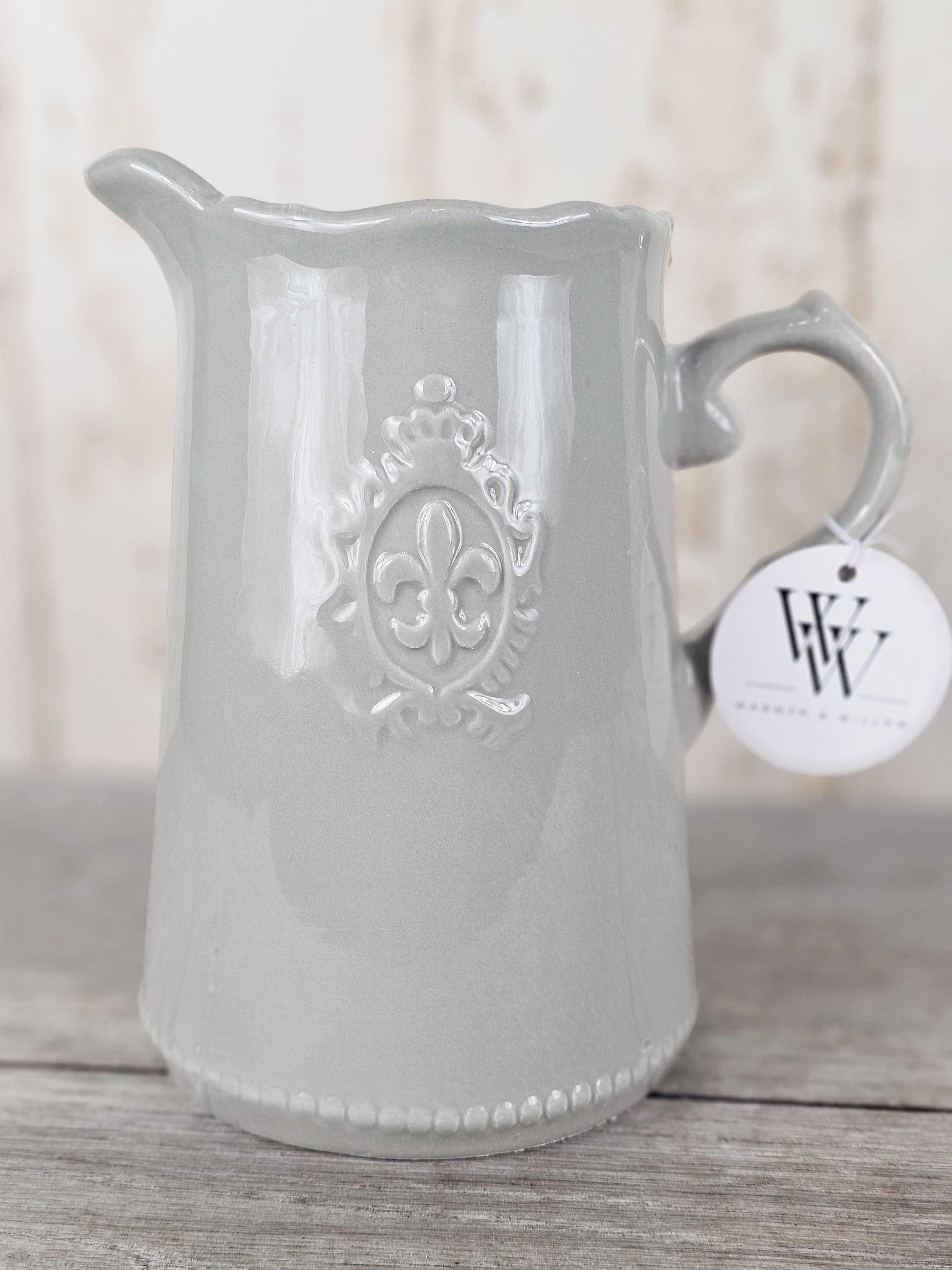 Fleur De Lis Jug