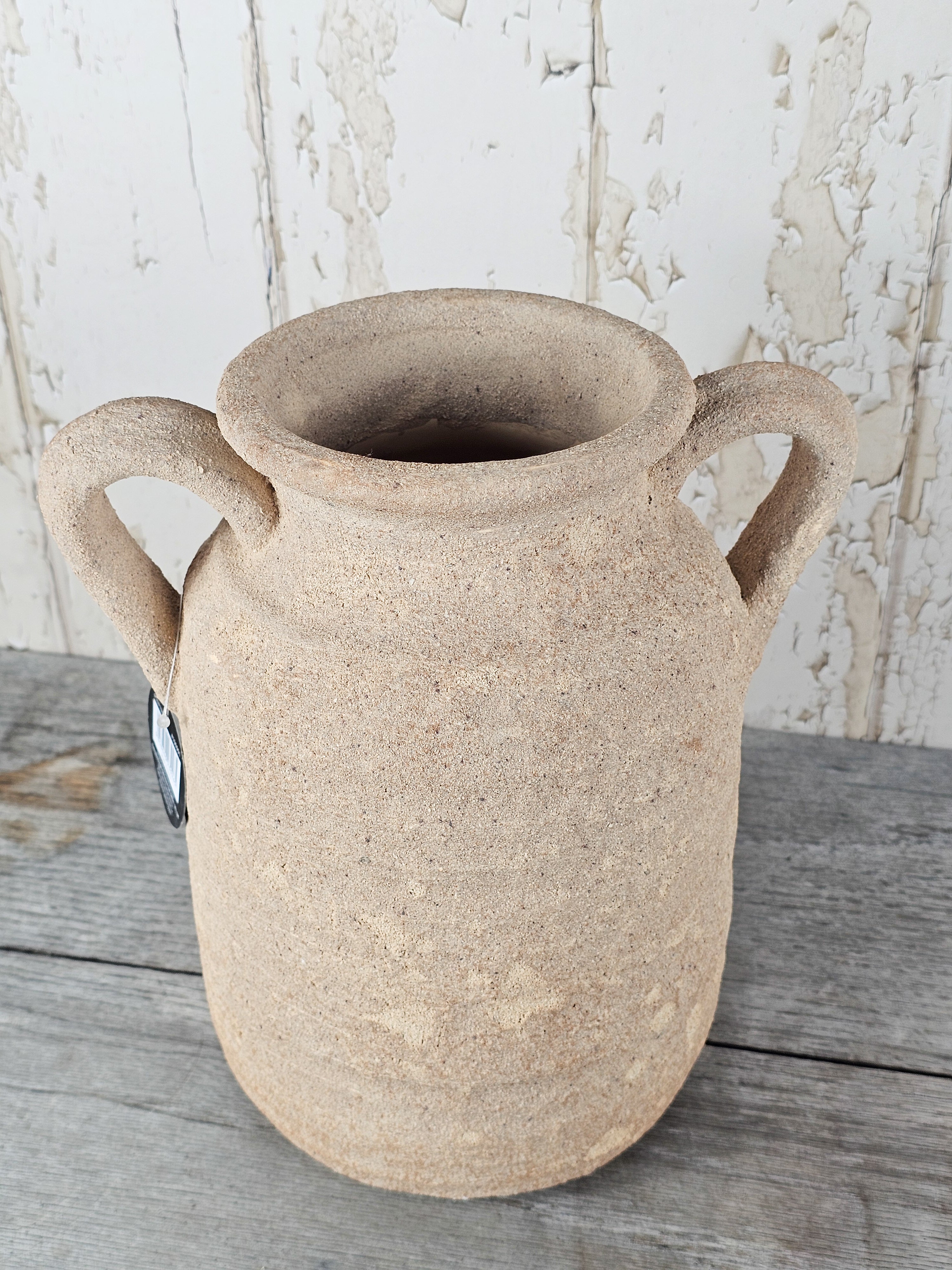 Rustic Handle Vase