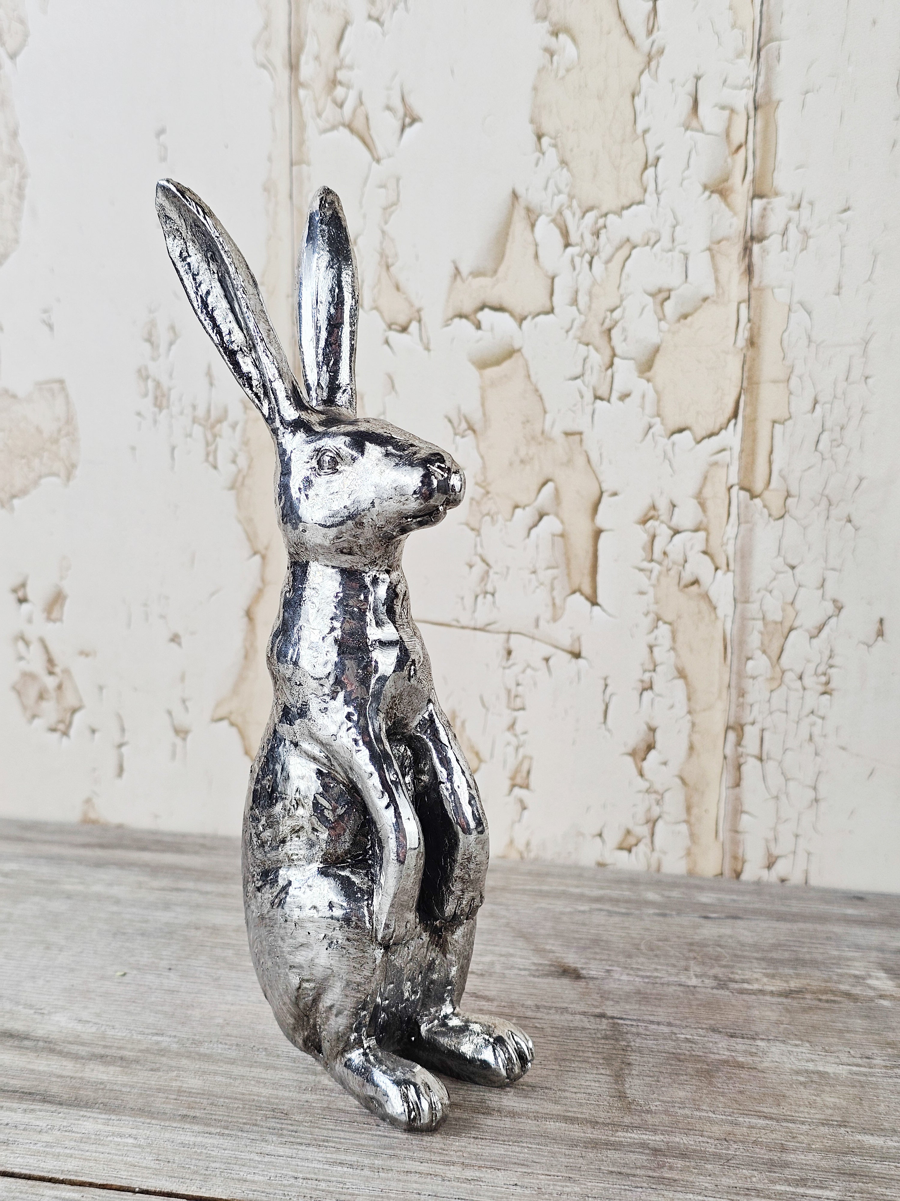 Silver Resin Hare