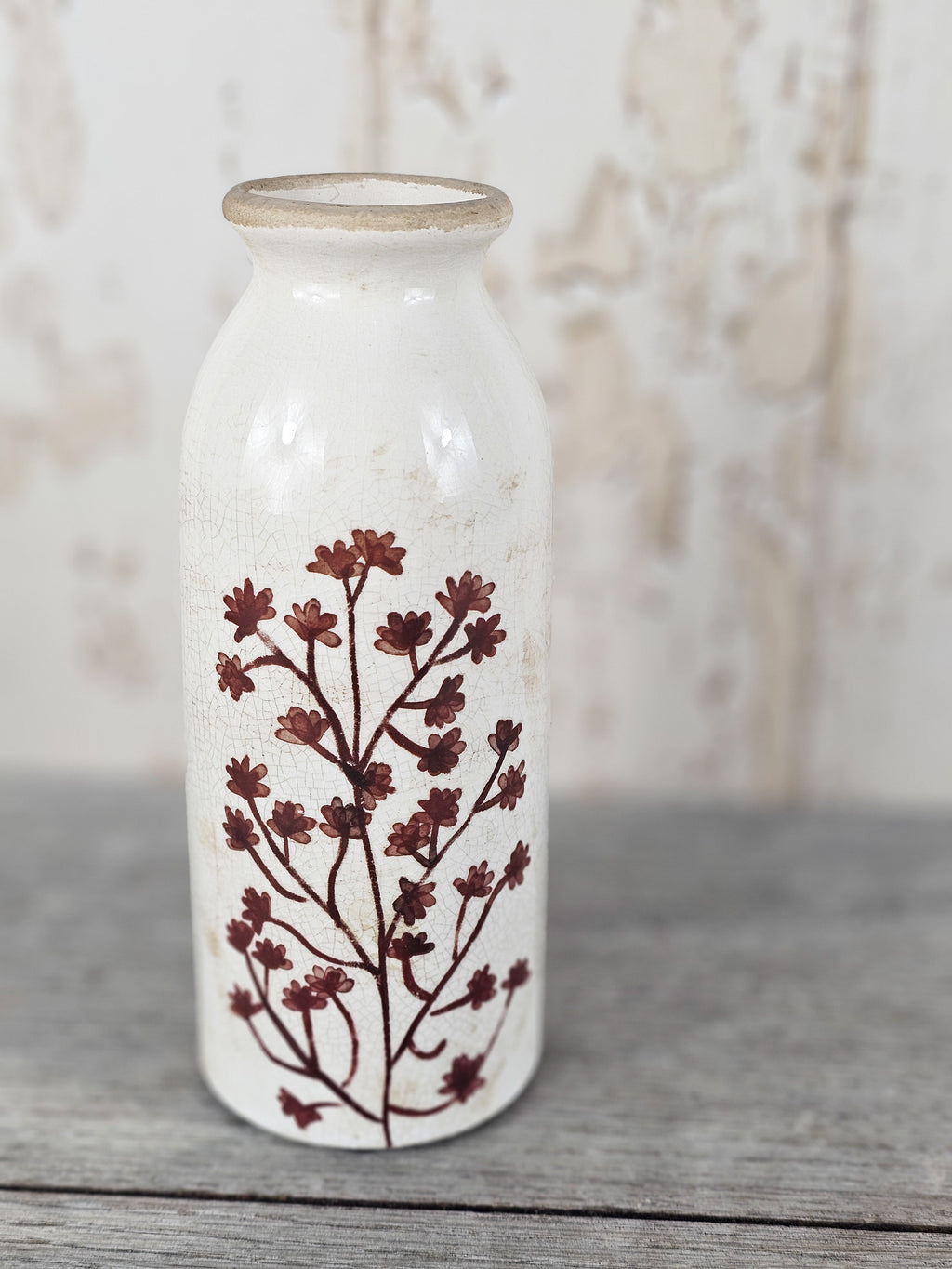 Flower Patterned Vase
