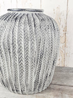 Chevron Vase