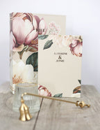 Rose Floral Storage Books