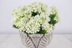 Lacey Hydrangea & Leaf Urn